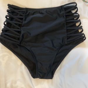 skinny dip highwaisted bikini bottoms